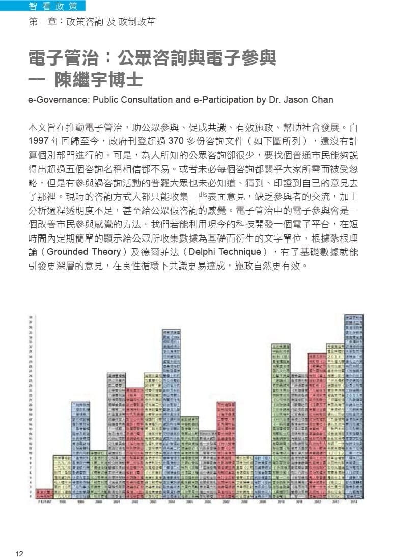 電子管治：公眾咨詢與電子參與